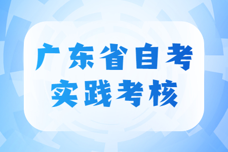 2022年上半年广东省自考实践考核报名条件